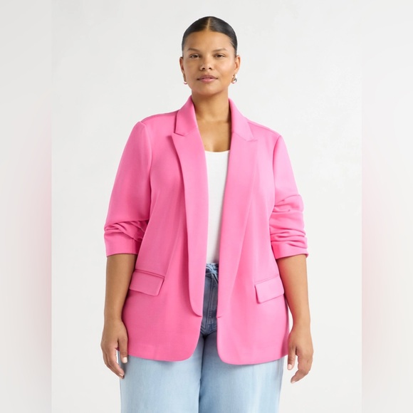 Jackets & Blazers - Women's Pink Blazer